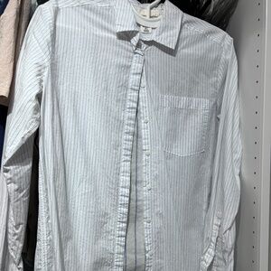 H&M Long Sleeve Striped Button Down